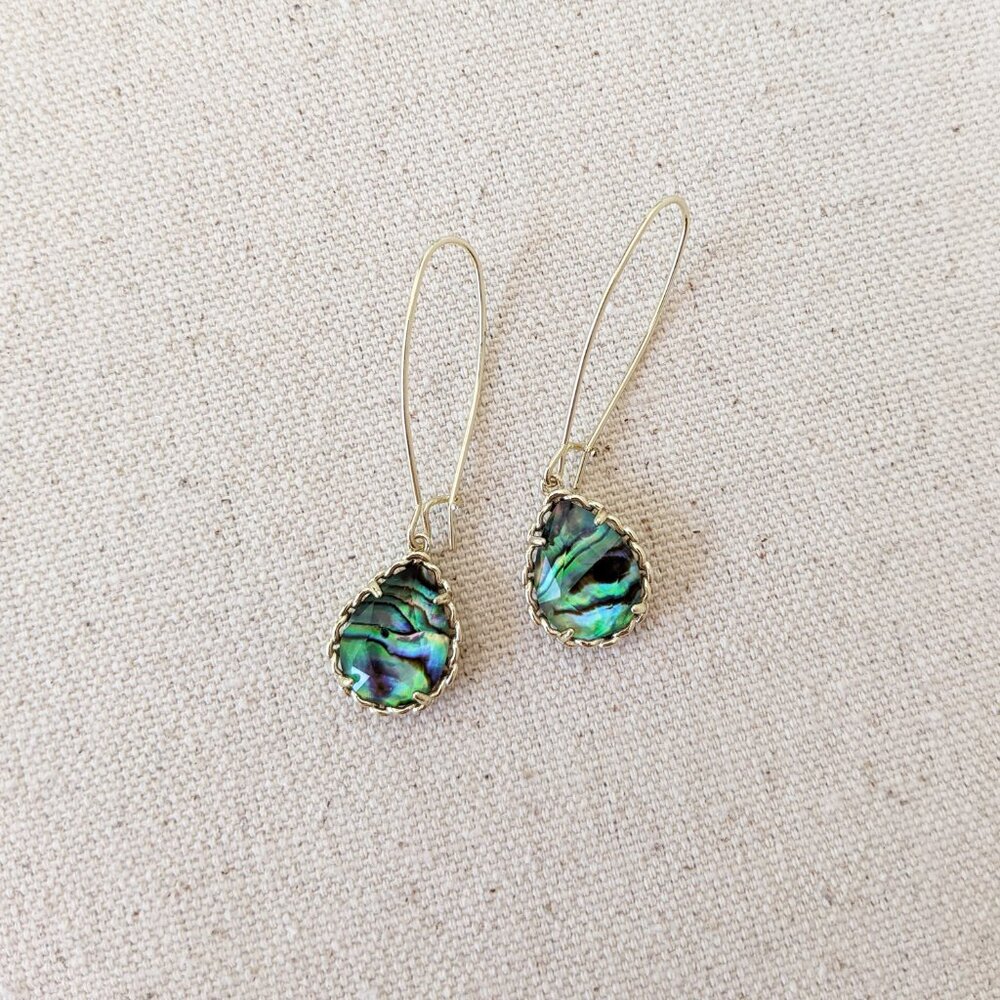 Kendra Scott Macrame Dee drop earrings